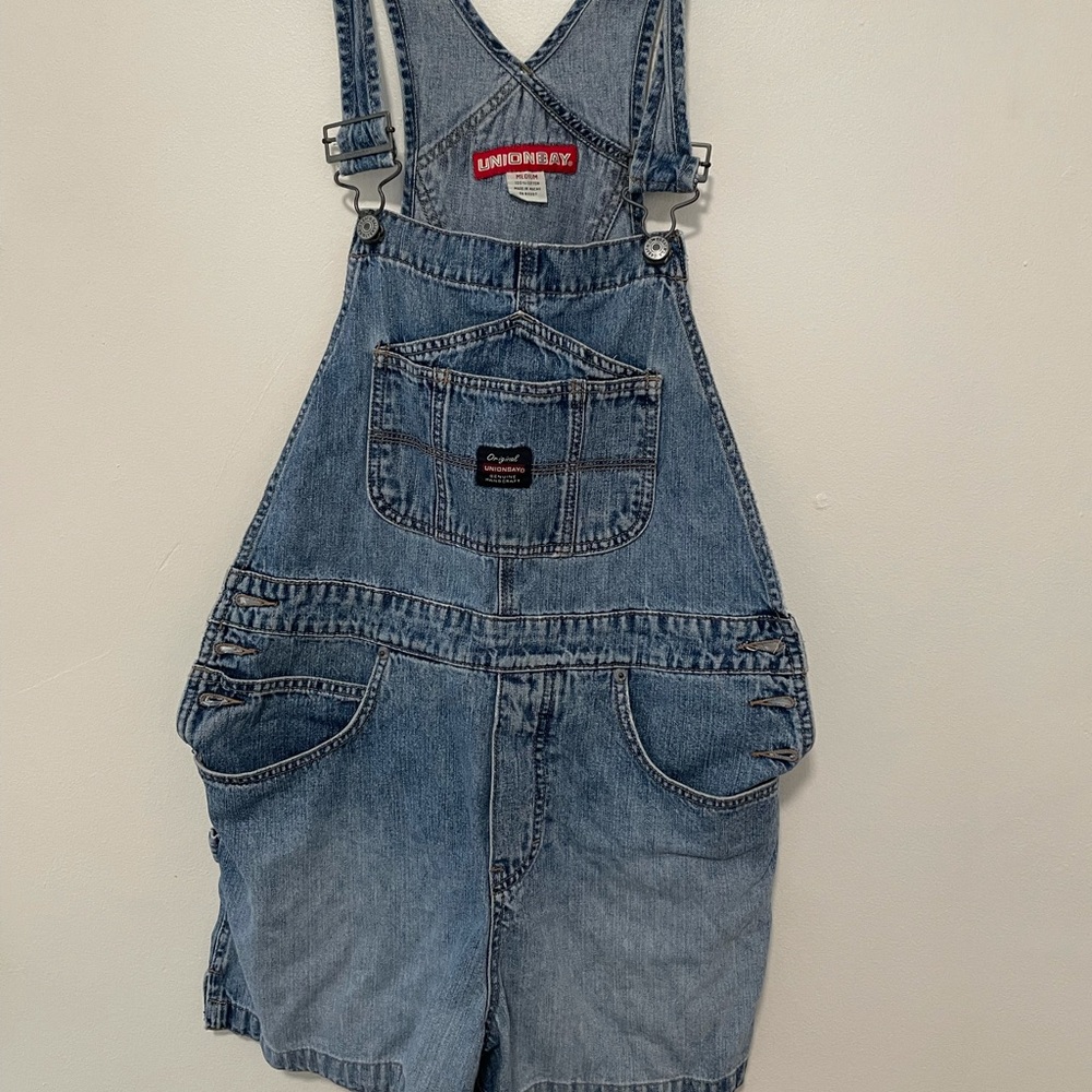 90’s UNIONBAY short overalls